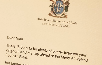 Dublin Lord Mayor Hilariously Trolls Kerry Counterpart Ahead Of All-Ireland Showdown