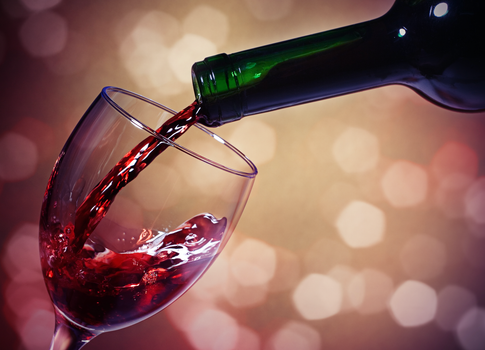 glass of wine in Dublin