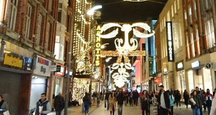 WATCH: The magical moment the Christmas lights were switched on in Dublin