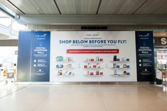 Dublin Airport launches its first digital shopping wall