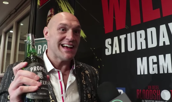 McGregor gave Tyson Fury some of his Irish whiskey