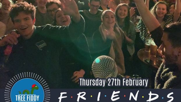 Friends-themed comedy night
