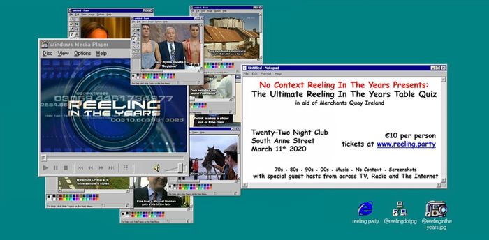 No Context Reeling In The Years charity pub quiz