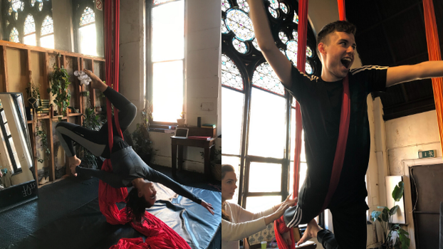 aerial cirque in Dublin experience