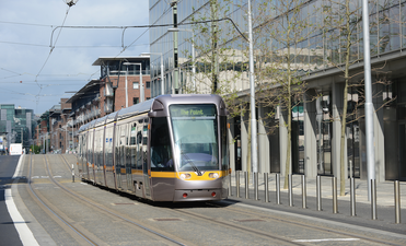 People are sharing pics of practically empty Luas trams this morning