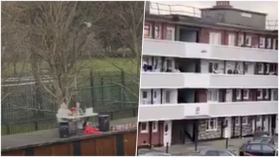 Hilarious video emerges of bingo game at block of Dublin flats