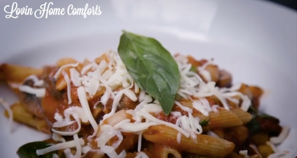 Spicy pasta arrabiata