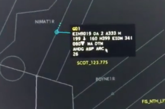 LISTEN: Dublin Airport air traffic control’s welcome message to flight with PPE supplies