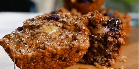 Try this healthy Oaty Banana Muffin recipe at home