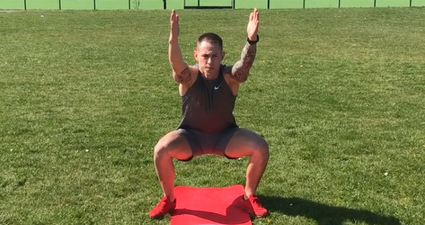 These are a great few exercises to do in the back garden