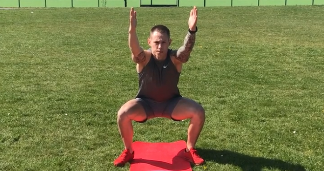 These are a great few exercises to do in the back garden