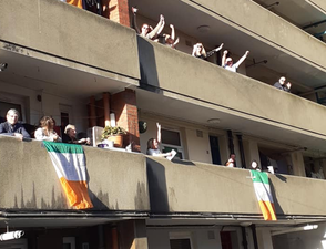Dubliners raise over €4k with their bank holiday balcony bingo