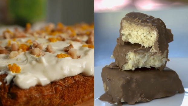 We made some healthy snacks at home and they were so tasty