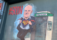 There’s now a Tony Holahan mural on the outside of a city centre pub