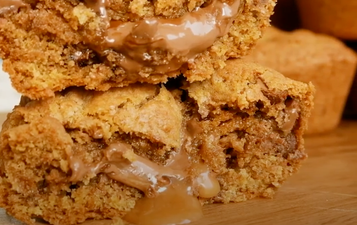 These Caramel Filled Cookie Cups are insanely good