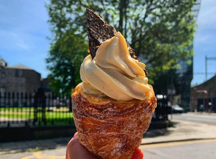 Drop everything – Bread 41 is now serving soft-serve cruffins