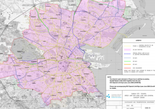Reduced speed limits proposed for Dublin in response to Covid-19 restrictions