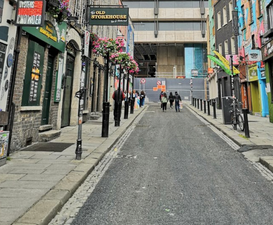 Dublin City Council explain why Temple Bar cobbles have been removed
