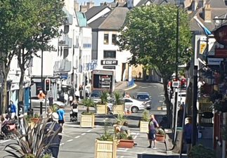 ‘Great atmosphere’ as Malahide trials new pedestrian zone