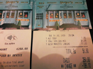 City centre restaurant moved by customer’s generous tip