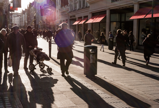 pedestrianised