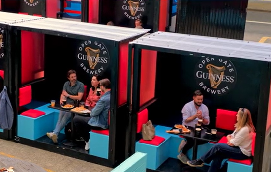Guinness Open Gate Brewery has opened Dublin's newest beer garden and it's stunning