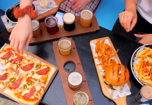 Open Gate Brewery food