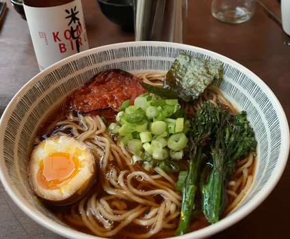 Shoyu ramen pop-up