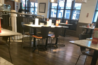 Photo of lunchtime ‘rush hour’ in Dublin restaurant shows true impact of recent guidelines