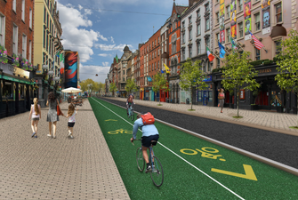 This is how Dame Street will look under Dublin’s new ’15-minute city’ plan