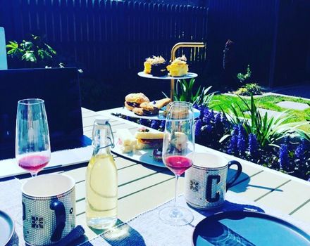 afternoon tea at home