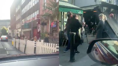 Mixed online reactions to video showing people out and about on South William Street this weekend