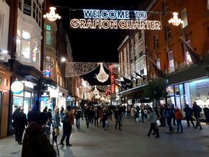 The ‘Grafton Quarter’ sign will not be returning as details of city Christmas lights revealed