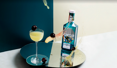 This gorgeous gin cocktail is actually fairly easy to make