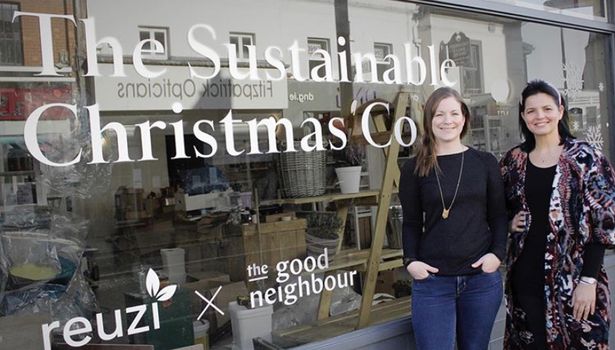 sustainable Christmas shop