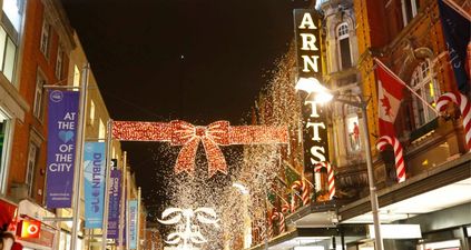 The Grafton Street Christmas lights are being switched on this evening