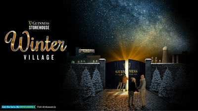 There’s a magical Winter Village at the Guinness Storehouse