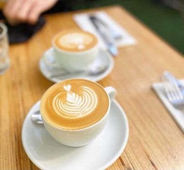 coffee kiosk at The Bernard Shaw