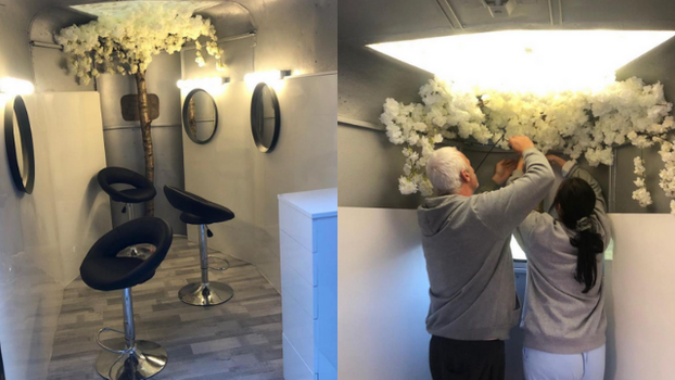 Dublin woman sets up stunning mobile bridal makeup studio in a horsebox