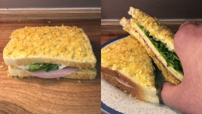 TikToker takes the crisp sambo to another level