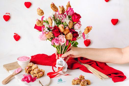 chicken nugget bouquet
