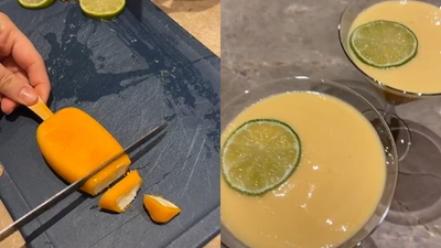 These homemade Solero cocktails make it feel like summer