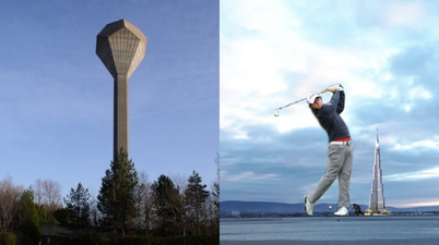 ‘If the tower were a golf tee, how tall would the golfer be’ – One Twitter user did the maths