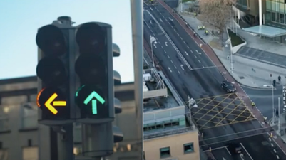 New traffic signals in city centre aimed at protecting cyclists