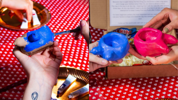 Drink & Draw Ireland is hosting a 'Paint Your Own Boob Candle Holder' event