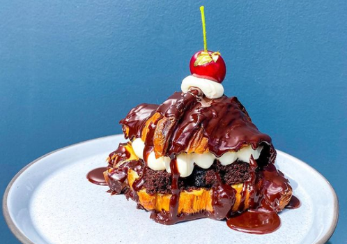 Bread 41 Bakery has introduced a Black Forest Gateau Special Croissant and we're licking our lips