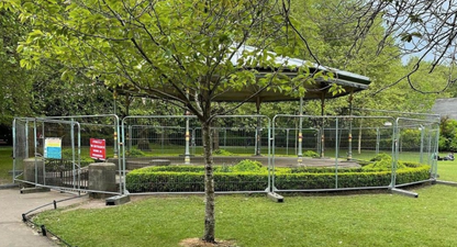 Lord Mayor responds as fencing placed at bandstand in St. Stephen’s Green