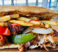 This spot at Spencer Dock is serving up Spice Bag Sambos