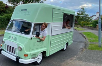 There’s a cute vintage van serving pasta in Malahide!