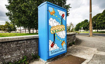 One of Ireland’s best loved delicacies has been commemorated in this Dublin mural